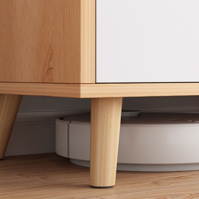 Zeitgen&ouml;ssische 11,7-Zoll-W-Kommode aus Holz