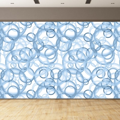 Carta da parati ecologica con illustrazione, carta da parati, decorazione geometrica, decorazione murale per salotto