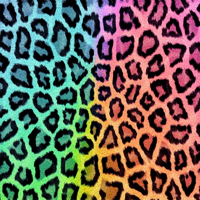 Carta da parati murale con illustrazione moderna Carta da parati con stampa leopardata cosmica per salotto