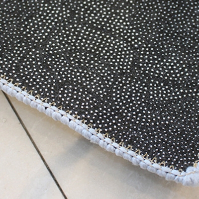 Tappeto moderno giallo Tappeto per interni a blocchi di colore in poliestere Tappeto resistente alle macchie per la decorazione domestica