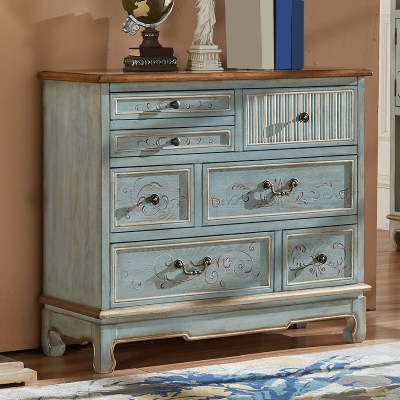 Traditionelle Holz-Medienkommode, horizontale Dessous-Kommode mit Schubladen