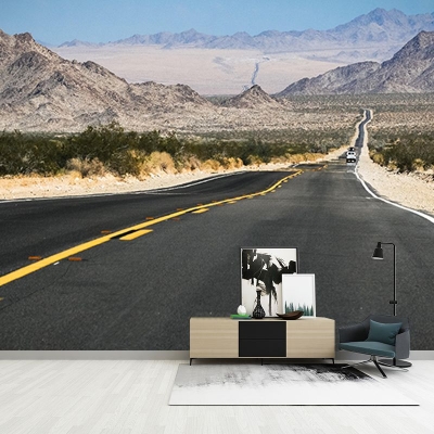 Higtway dekorative Fotografie-Tapete, Wohnzimmer-Wandtapete