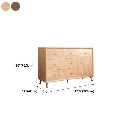 Cassettiera portaoggetti per camera da letto con cassettiera in legno da ingegnere contemporaneo con cassetto