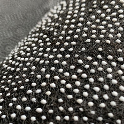 Tappeto grigio semplice Tappeto con stampa in poliestere Tappeto con supporto antiscivolo per la decorazione domestica