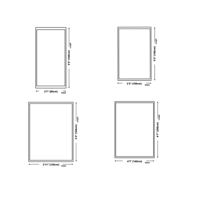 Tappeto Linea Semplice Tappeto in poliestere bianco Tappeto antistrappo per camera da letto
