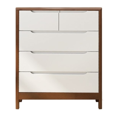 Zeitgen&ouml;ssische Kommode mit Beinen inklusive Massivholztruhe mit Schubladen f&uuml;r das Schlafzimmer