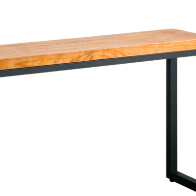 Mid-Century Modern Holz-Akzenttisch, rechteckiger Konsolen-Sofatisch f&uuml;r den Flur