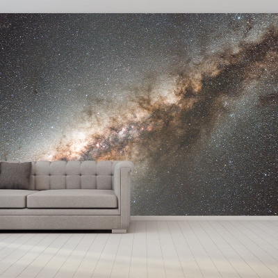 Carta da parati murale con cielo stellato misterioso Carta da parati ecologica per soggiorno
