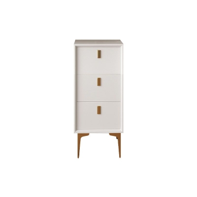 Klassische Kommode aus glamour&ouml;sem Holz, vertikale Dessous-Kommode mit Schublade f&uuml;r Schlafzimmer