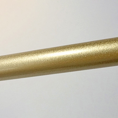Glamour&ouml;ser Kleiderb&uuml;gel mit Metallrahmen und 3 Kleiderstangen f&uuml;r den Eingangsbereich