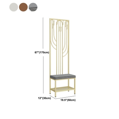 Luxuri&ouml;ser metallischer Kleiderb&uuml;gel, freistehende Haken-Design-Garderobe f&uuml;r das Wohnzimmer