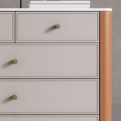 Moderne Steinkommode mit 15,6 Zoll Breite und 6 Schubladen