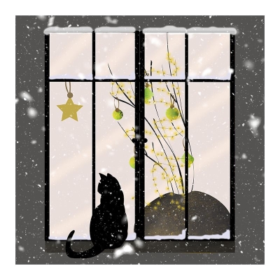 Abstraktes Tierillustrations-Wandbild, feuchtigkeitsbest&auml;ndig, f&uuml;r Wohnzimmer und Raumwanddekoration