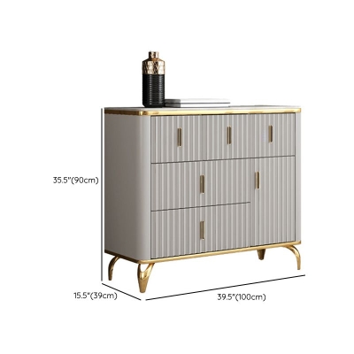 Zeitgen&ouml;ssische Glam-Combo-Kommode, horizontale Kommode mit Stauraum f&uuml;r das Heimb&uuml;ro