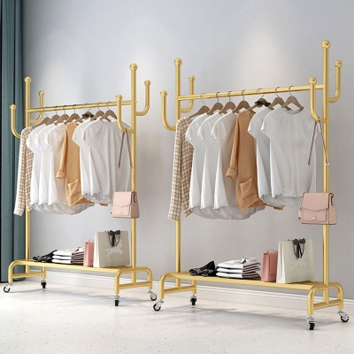 Garderobenhaken im modernen Stil, freistehende Metallgarderobe f&uuml;r das Wohnzimmer