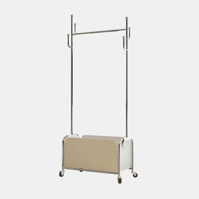 Wundersch&ouml;ner Metall-Garderobenst&auml;nder, Schlafzimmer-Garderobenhaken, Garderobenst&auml;nder mit Rollen