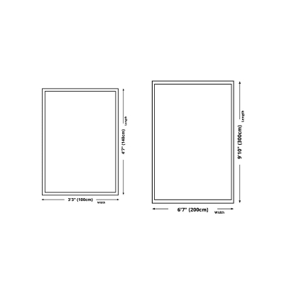 Tappeto con stampa grafica minimalista Tappeto in poliestere Tappeto antimacchia per soggiorno