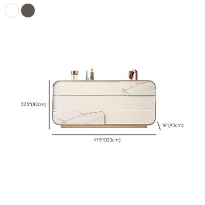 15,6-Zoll-W-Aufbewahrungskommode Moderne Kommode aus massivem Holz