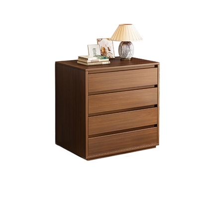 Zeitgen&ouml;ssische Schlafzimmerkommode aus Holz mit Schubladen