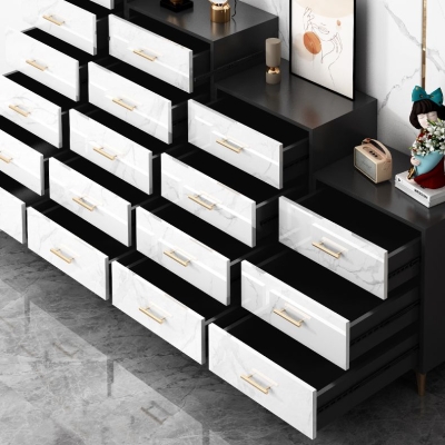 Moderne Kommode aus Holz mit 3/4/5/6 Schubladen