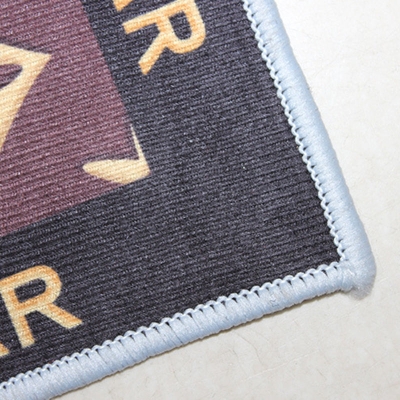 Tappeto lavabile per il tempo libero con stampa astratta Tappeto lavabile in poliestere resistente alle macchie per la decorazione domestica