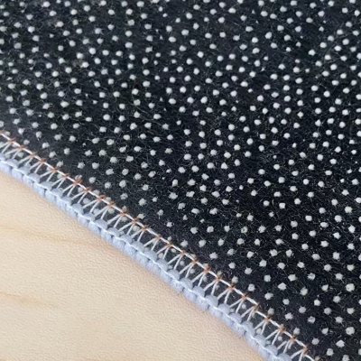 Tappeto moderno arancione Tappeto lavabile per interni in poliestere colorato in pezzi per salotto