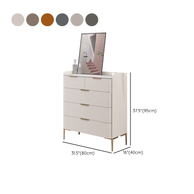 15,6 Zoll breite Steinkommode, klassische Glam-Kommode mit 4/5 Schubladen