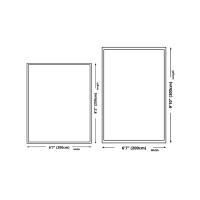 Tappeto reticolare di lusso Tappeto lavabile sintetico moderno con supporto antiscivolo per la decorazione domestica