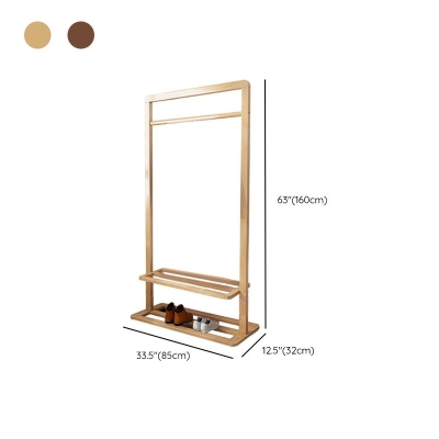 Kleiderb&uuml;gelregale im zeitgen&ouml;ssischen Stil, Design-Garderobe aus Massivholz f&uuml;r das Wohnzimmer