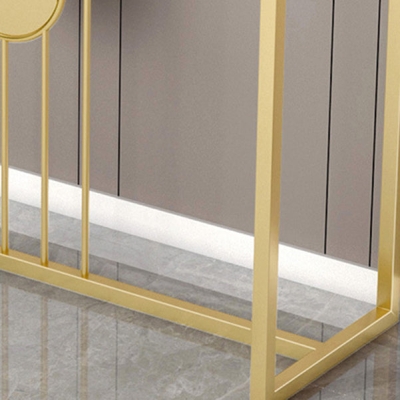 Zeitgen&ouml;ssischer Konsolen-Akzenttisch, rechteckiger Sofa-Konsolentisch mit Antik-Finish