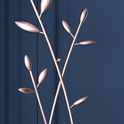 Ganci in metallo per albero d'ingresso glamour inclusi appendiabiti da terra