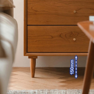 Moderne Aufbewahrungstruhe, Kommode aus Massivholz mit 5/6/9 Schubladen f&uuml;r Schlafzimmer