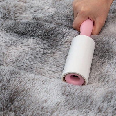 Tappeto semplice in tinta unita Tappeto per interni in peluche Tappeto antiscivolo per soggiorno e camera da letto
