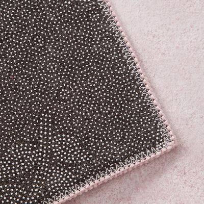 Novit&agrave; Tappeto a blocchi di colore Tappeto moderno in poliestere resistente alle macchie per soggiorno