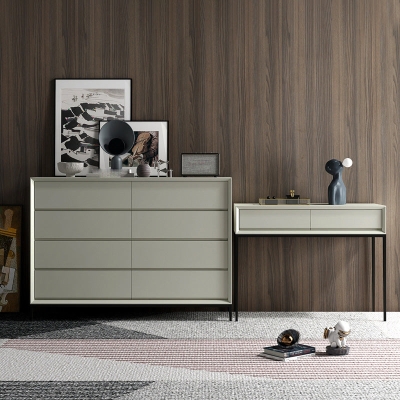 Moderne Kommode aus Holz mit 3/4/5/8 Schubladen, 15,6 Zoll Breite