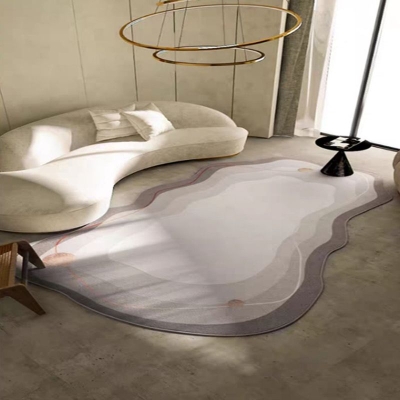 Tappeto a forma speciale Tappeto moderno in poliestere Tappeto lavabile per la decorazione domestica