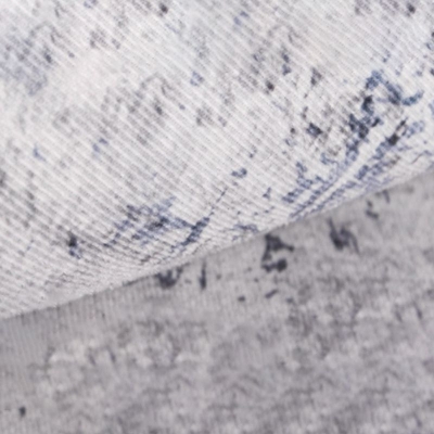 Tappeto moderno nero Tappeto con area grafica in poliestere Tappeto resistente alle macchie per la decorazione domestica