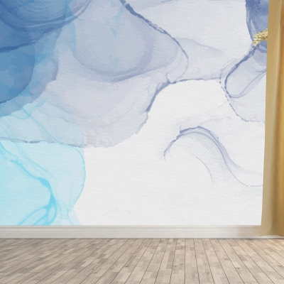 Carta da parati minimalista resistente alla muffa. Decorazione murale per camera da letto