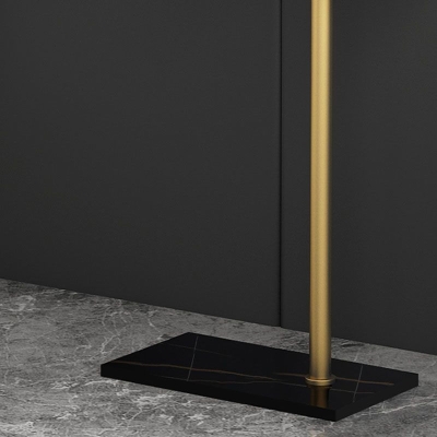 Wundersch&ouml;ne Garderobenhaken aus goldenem Metall f&uuml;r das Schlafzimmer