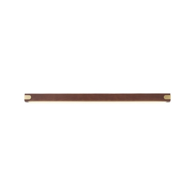 Lampada da toeletta rettangolare in legno in stile moderno per doccia
