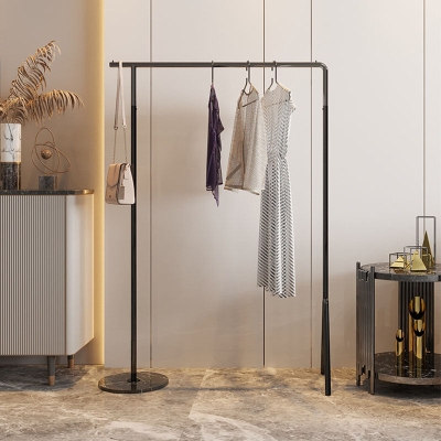 Wundersch&ouml;ne freistehende Garderobe aus Edelstahl f&uuml;r das Wohnzimmer