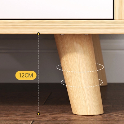 Zeitgen&ouml;ssische Aufbewahrungstruhe, Kommode, Aufbewahrungstruhe aus Holz f&uuml;r das Schlafzimmer