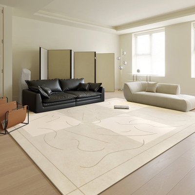 Tappeti minimalisti francesi Tappeti per interni Moquette antiscivolo per camera da letto e soggiorno