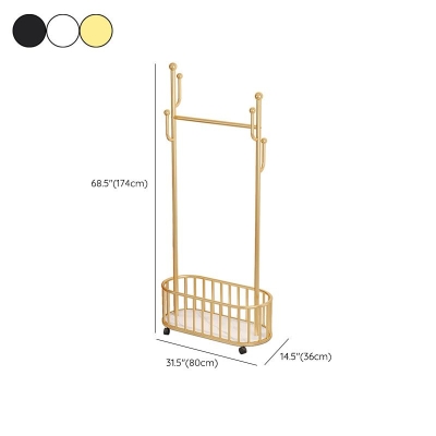 Wundersch&ouml;ner Garderobenst&auml;nder, schlichte Garderobenhaken, Metallgarderobe f&uuml;r Schlafzimmer