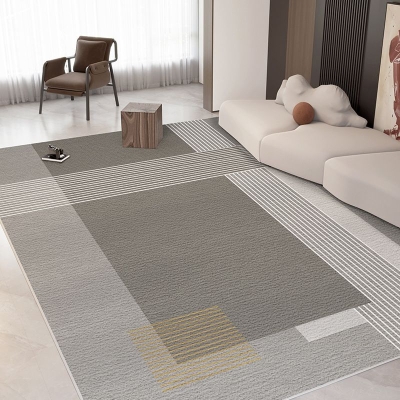 Tappeto con motivo astratto semplice Tappeto per interni in poliestere Tappeto antiscivolo per soggiorno e camera da letto