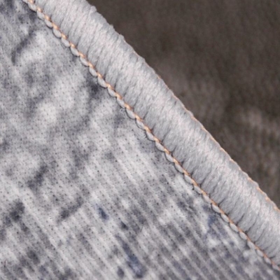 Tappeto moderno marrone Tappeto con rampa sfumata in poleyster Tappeto lavabile per salotto