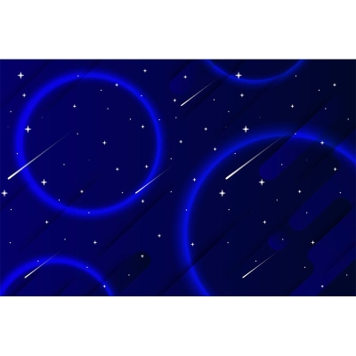 Illustrazione della carta da parati con motivo universo Carta da parati per interni