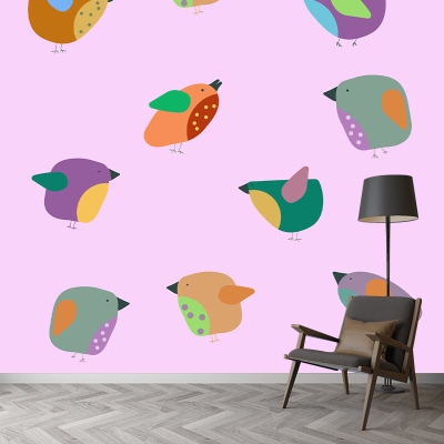Farbillustration-Wandbild zur Feuchtigkeitsverhinderung f&uuml;r die Wanddekoration im Wohnzimmer