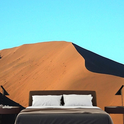 Carta da parati fotografica resistente alle macchie del deserto. Carta da parati per soggiorno