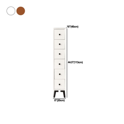 16" B vertikale h&ouml;lzerne Dessous-Truhe, moderne Aufbewahrungstruhe, Kommode mit Schubladen